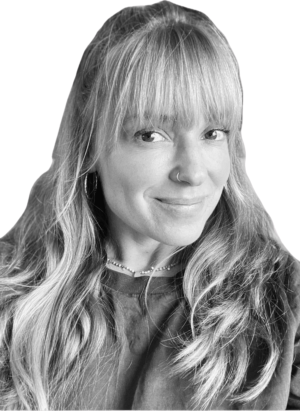 Schwarzwei\u00df-Portrait von Kerstin Kleinenbrands